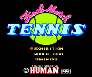 Final Match Tennis (Japan) Screenshot